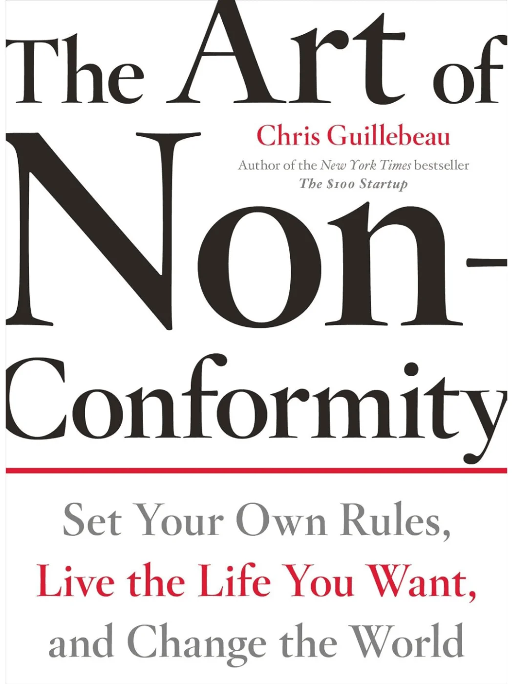 The Art of Non-Conformity Book