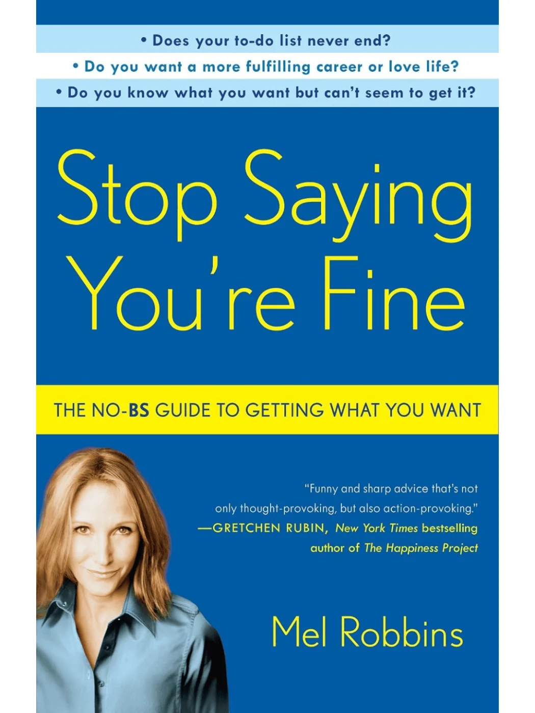 Stop Saying You're Fine Book