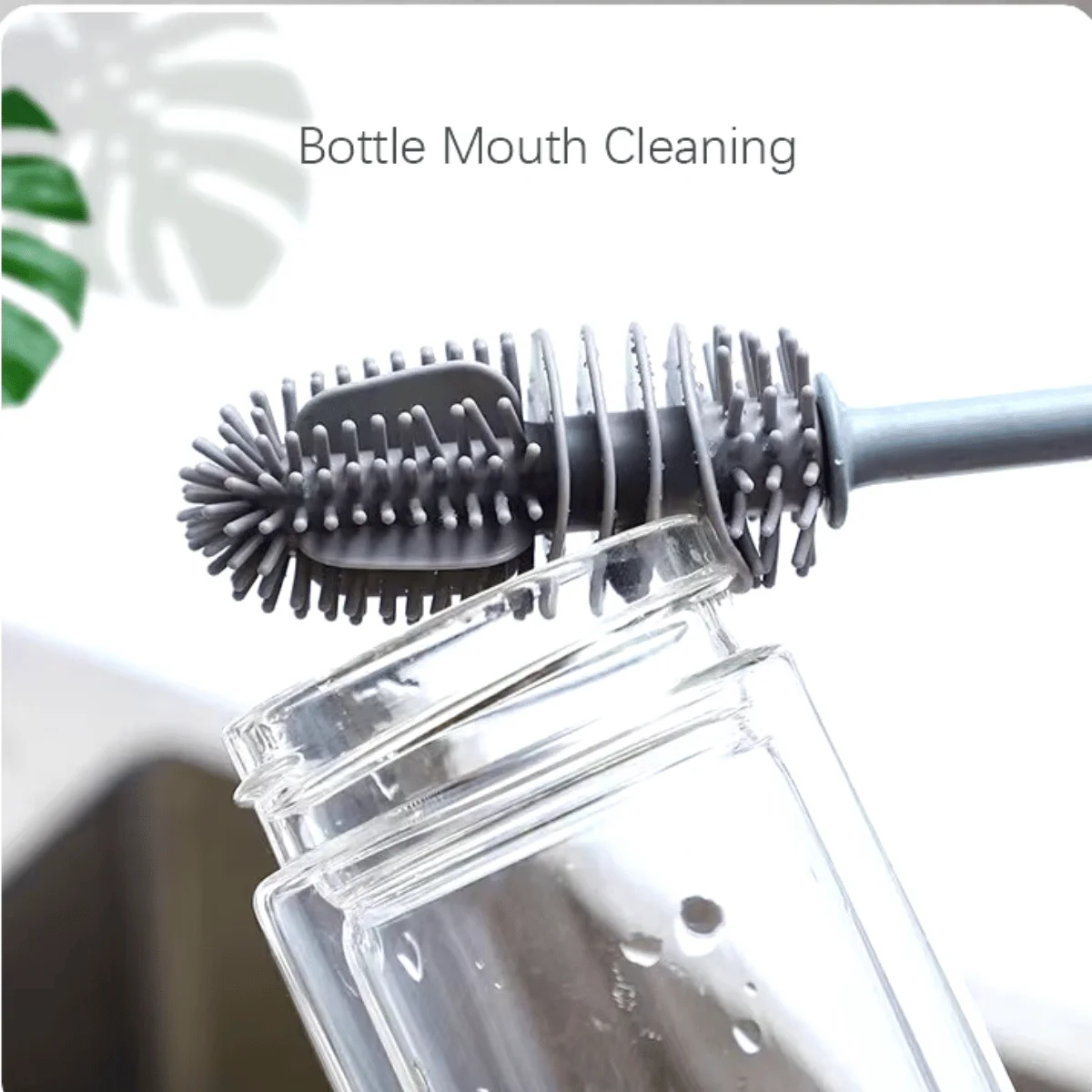 SIlicone Bottle Cleaning Brush