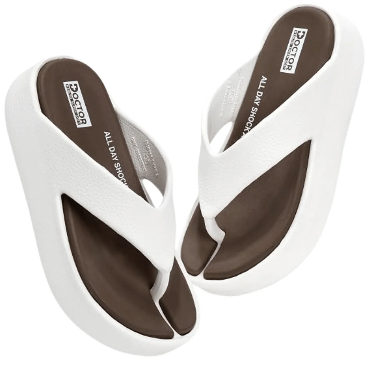 DOCTOR HEALTH SUPER SOFT Women’s Orthopedic Soft Platform Slippers for All-Day Support