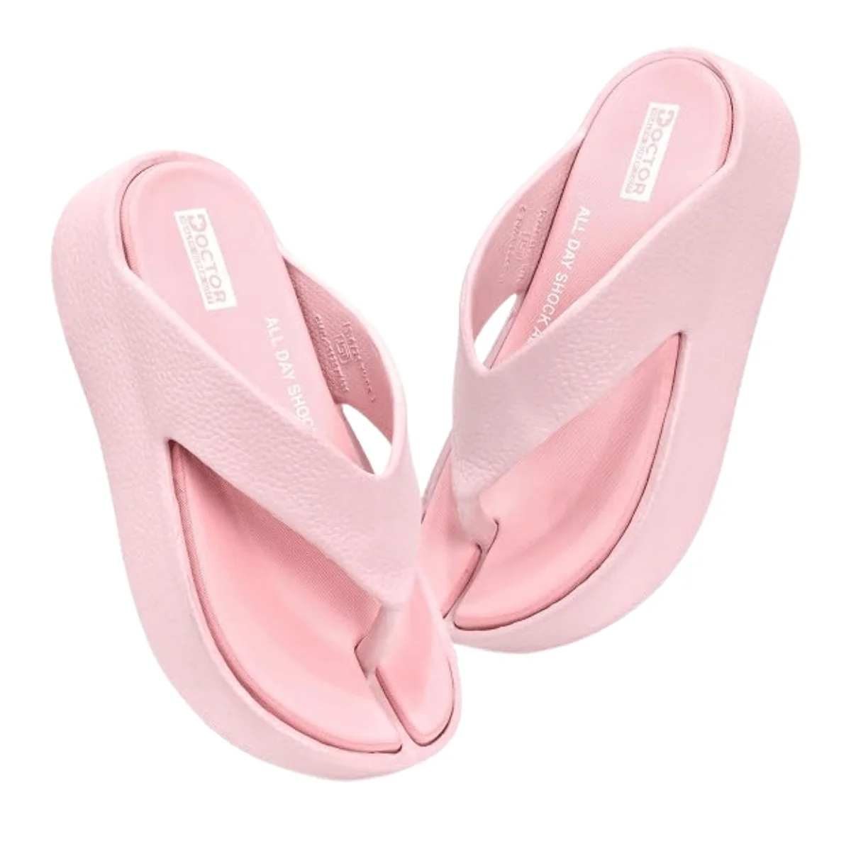 DOCTOR HEALTH SUPER SOFT Women’s Orthopedic Soft Platform Slippers for All-Day Support