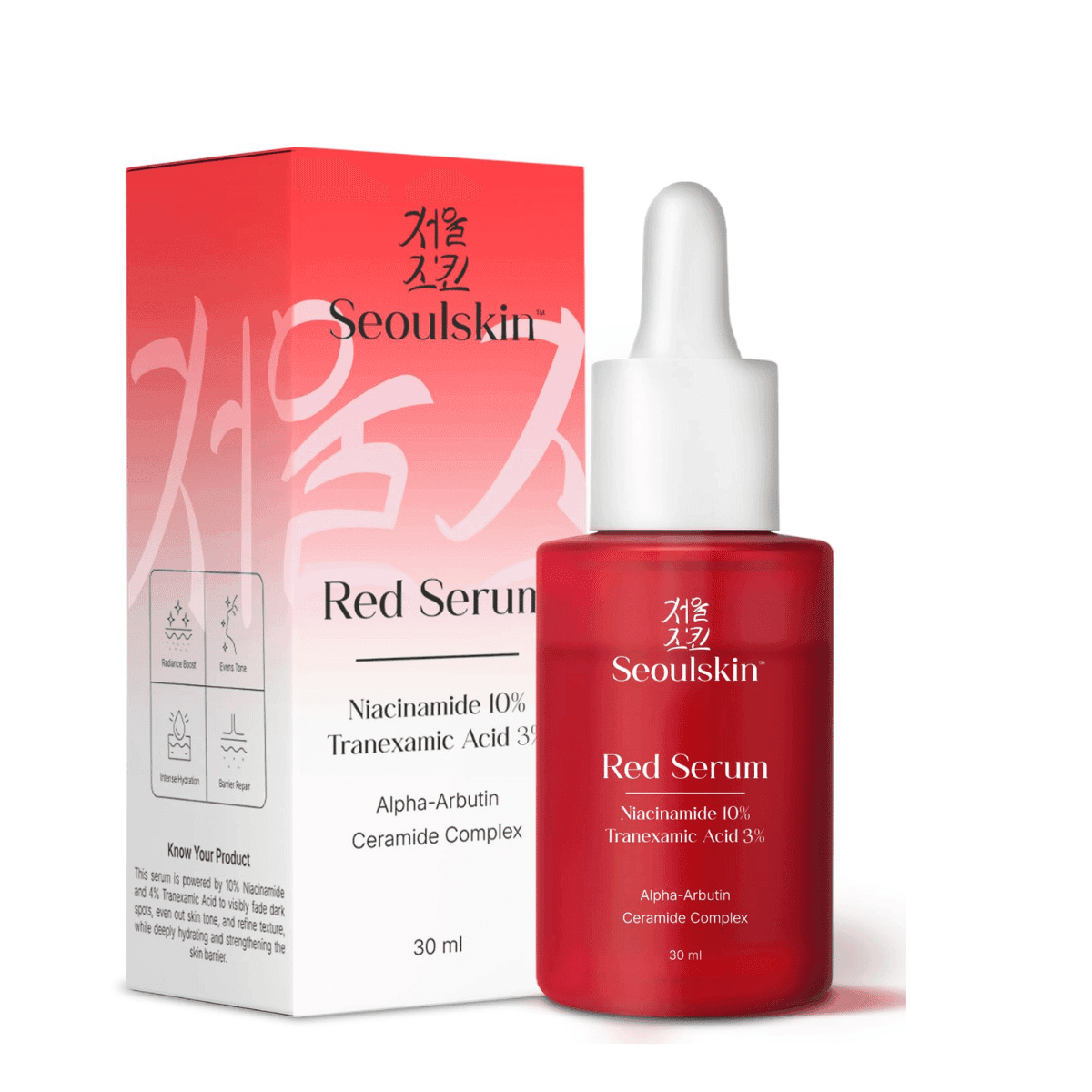 SeoulSkin Red Serum for Face - 30 ml