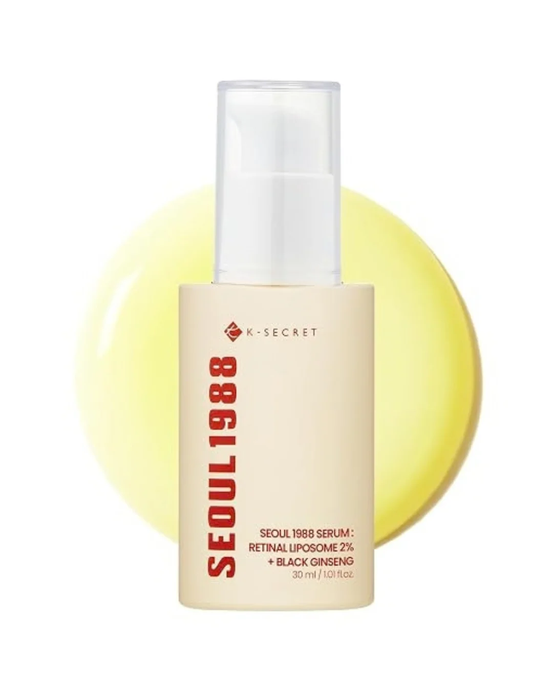 K-SECRET SEOUL 1988 Serum : Retinal Liposome 2% + Black Ginseng, 30ml