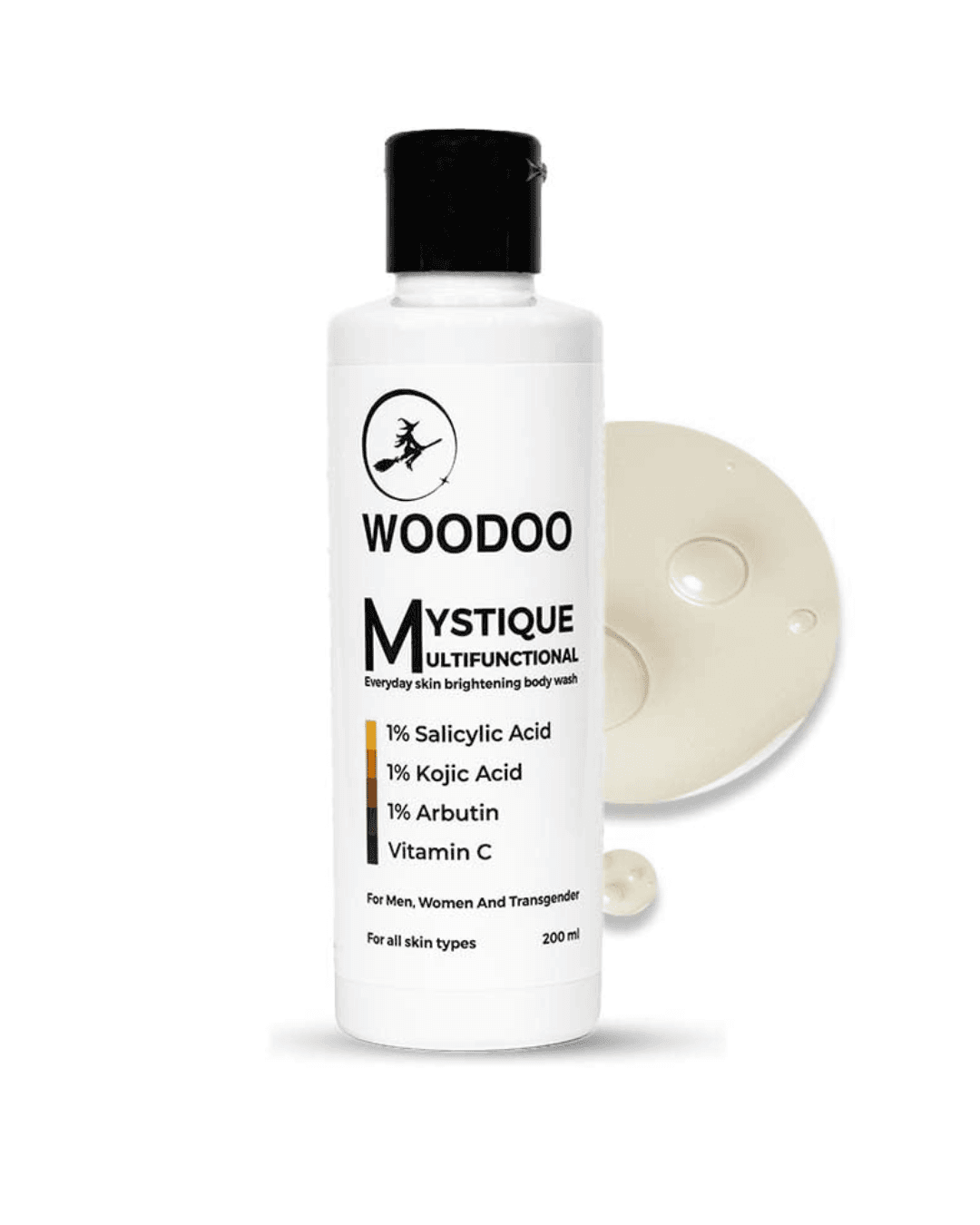 WOODOO's Mystique Body Wash For All Skin Types - 200ml