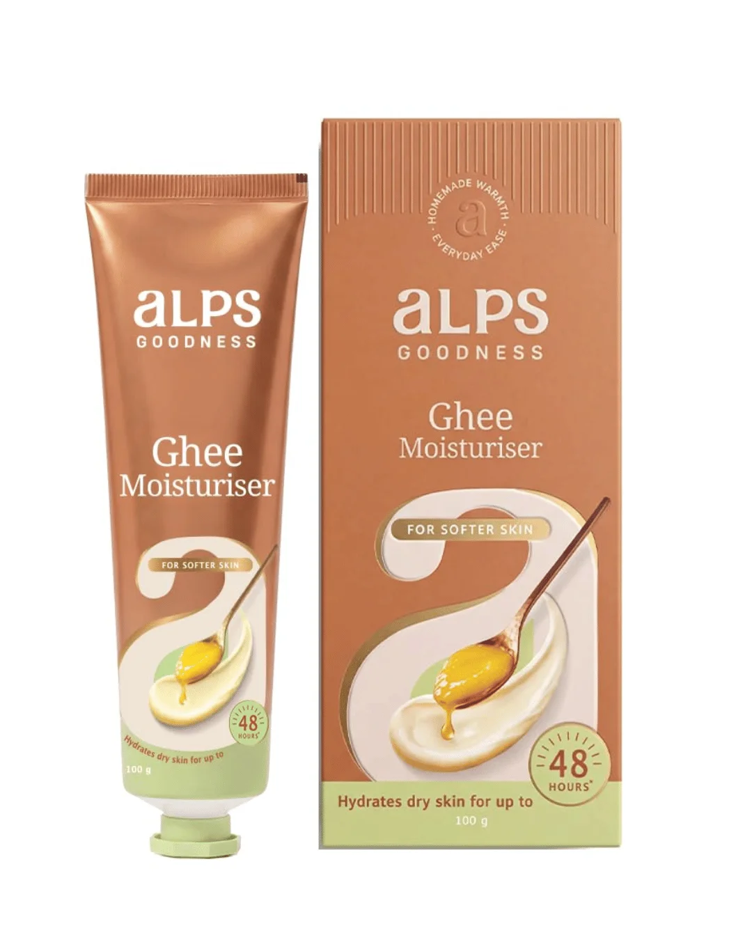 Alps Goodness Ghee Moisturiser For Dry, Dull & Dehydrated Skin - 100g